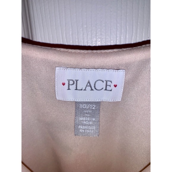 Children's Place Floral Dress Size Large 10/12 - Picture 3 of 3